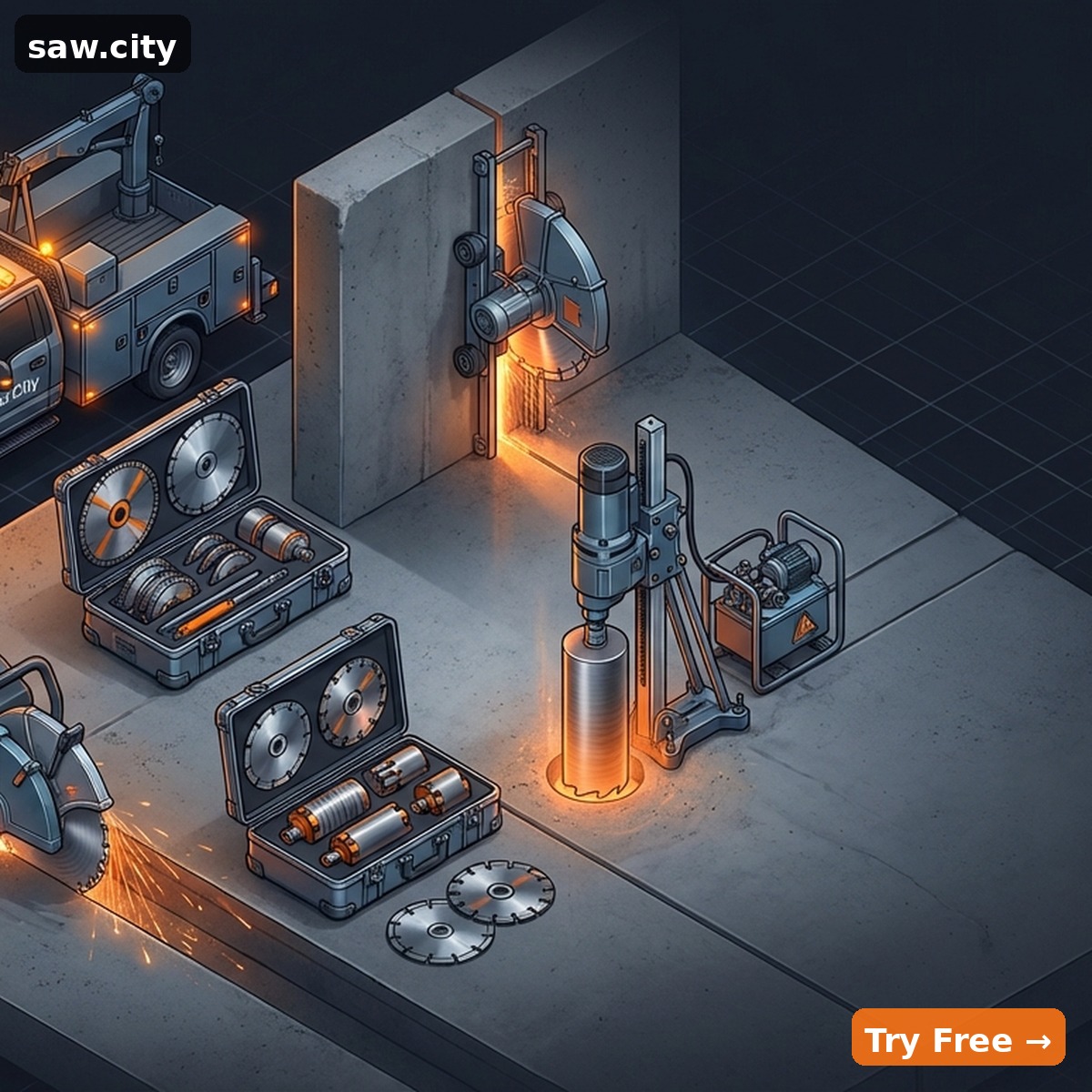 Never Miss a Call Again: AI for Concrete Cutters